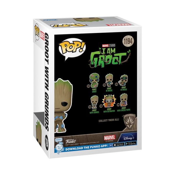 Groot #1194 in verpakking achterkant